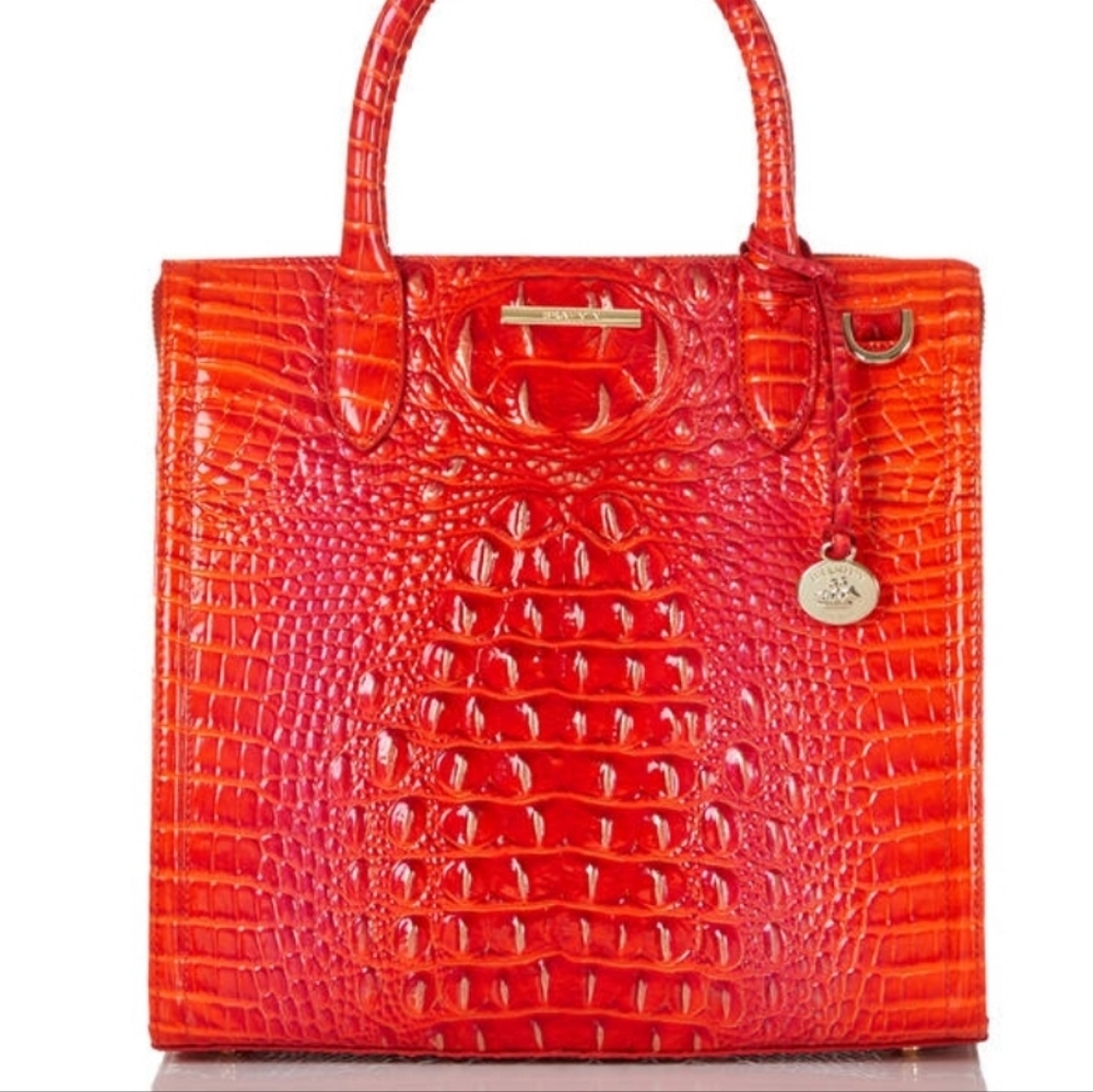 Make OFFER .................. LARGE Brahmin Caroline in Flam